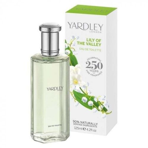 Yardley London Lily of the Valley Eau de Toilette 125ml EDT Spray - Brand New