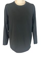 Champro Mens XL Black Athletic Pullover Shirt Long Sleeve Dri-Gear 12% Spandex