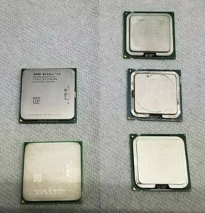 mIXED LOT OF cpu'S AMD INTEL  - Picture 1 of 1