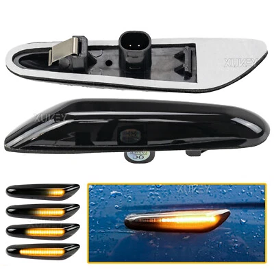 Front Side Fender Indicator Turn Lights For BMW E90 E91 E46 E36 E60 E61 E82 E83 - image 1 of 4