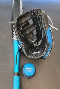 RAWLINGS SPARKLER OFFICAL SOFTBALL BAT 26" 16 oz w/ Franklin MESH TEK Glove/Ball - Bild 1 von 7