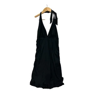 Spanx Assets S Black Swimsuit Sarah Blakey Tummy Control Retro Swim Dress - Picture 1 of 11