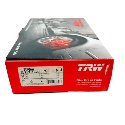 TRW TPC1329 Rear Disc Brake Pad Set fits 08-11 E-350 Super Duty Ford E-150 E-250 - Image 1 of 4