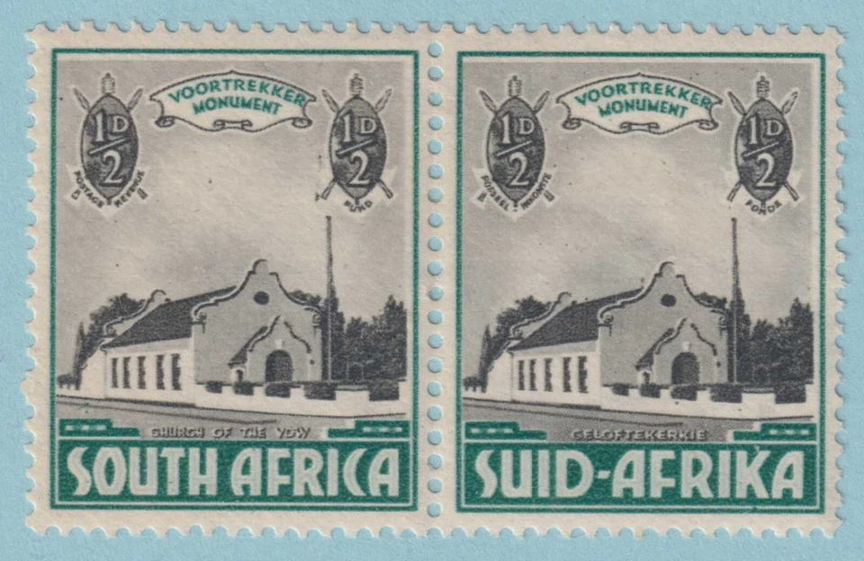 SUDÁFRICA B1 SEMIPOSTAL COMO NUEVO CON BISAGRAS OG * ¡SIN FALLAS MUY BIEN! - MPT Foto 1 de 1