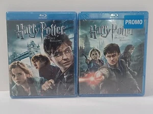 Harry Potter and the Deathly Hallows Part 1 & 2 Blu-Ray NEW Sealed - Picture 1 of 6