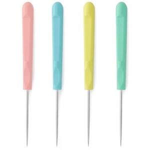 4pcs Sugar Stir Needle Scriber Needle Cookie Decorating Supplies Tool 5.2 Inches - Picture 1 of 3