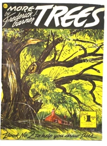 More by Frederick Garner Trees Drawing Art Vintage Softcover Book Foster Art - Picture 1 of 3