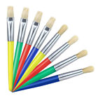 Colorful 8pcs Paintbrush Set for DIY Craft and Art