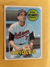 1969 TOPPS # 299 MARK BELANGER