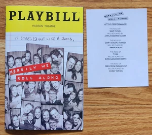 Billete de Merrily We Roll Along de abril de 2024 con braguita de understudy - Radcliffe Groff - Imagen 1 de 1