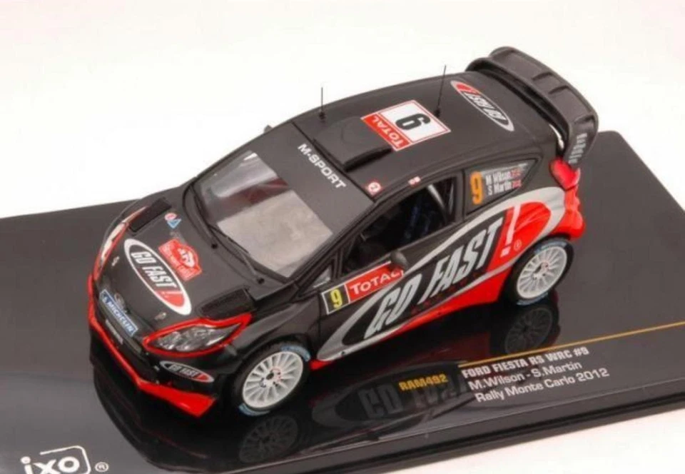 Ford Fiesta RS WRC #9 Wilson Martin Rally Monte Carlo 2012 IXO RAM492 1/43 Foto 1 de 1