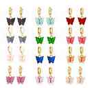 Colorful Acrylic Butterfly Drop Earring Women's Earrings Fashion Jewelry Gifts