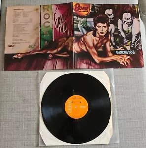 DAVID BOWIE-DIAMOND DOGS-FRANZÖSISCHE AUSGABE LP AUF RCA-PLATTEN-1974-GUTER. ZUSTAND - Bild 1 von 2