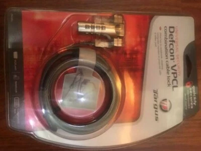 NOT FOR SALE*Targus Universal Security Defcon VPCL Combination Laptop Cable Lock - Image 1 of 4