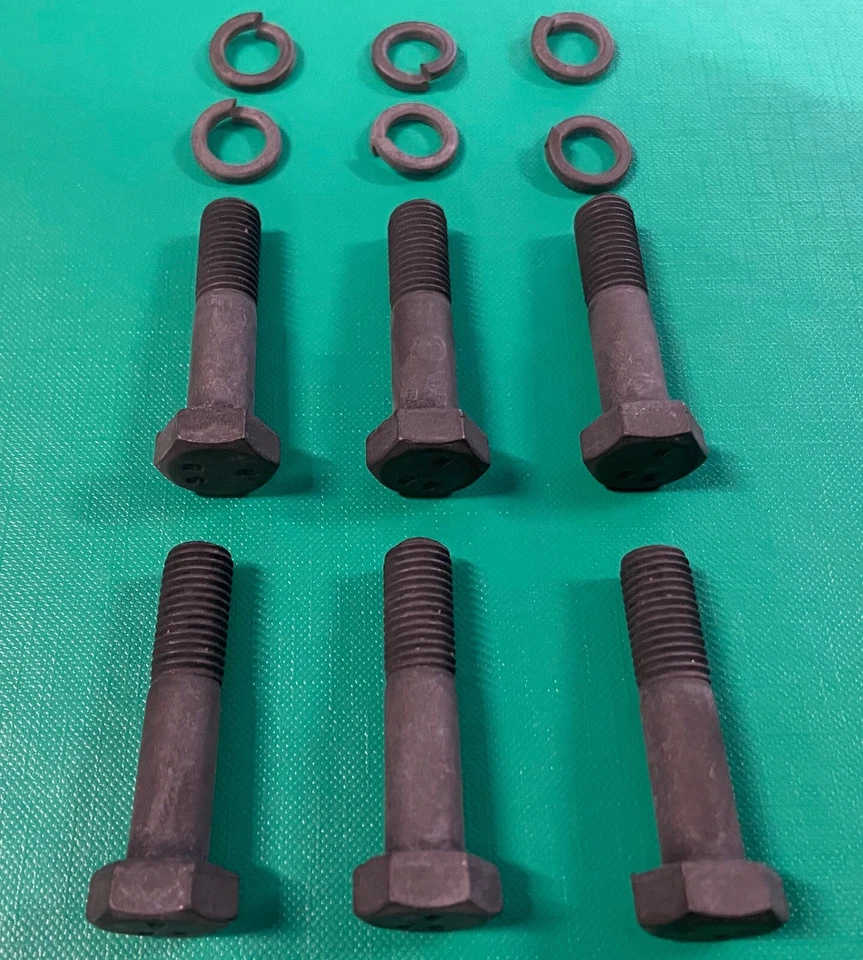 Land Rover Series Axle Drive Flange SHERARDIZED Bolts & Spring Washers x6 215331 - Image 1 of 1