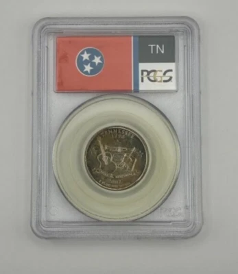2002-P Tennessee State Quarter 25c PCGS MS67 - Image 1 of 4
