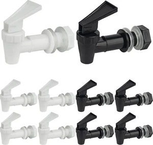 10 Pack Reusable Plastic Spigot Replacement for Beverage Dispenser Water Jug - Picture 1 of 3