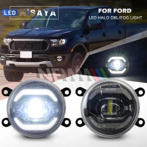 For Ford Explorer Ranger Focus Fusion LED Fog Light DRL Daytime Running Lamp  - Picture 1 of 16