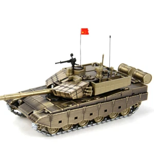 TEERBO China Type 99 ztz-99A  tank bronze color 1/50 DIECAST MODEL TANK - Picture 1 of 1
