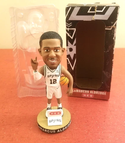 San Antonio Spurs NBA CLASSIC LaMarcus Aldridge #12 Bobblehead Cover