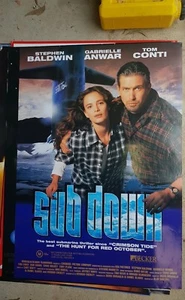 Sub Down ORIGINAL AUST MOVIE POSTER Gabrielle Anwar 1 sheet - Bild 1 von 1