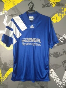 Adidas Equipment Vintage Jersey Football Shirt Blue Mens Size M ig93 - Picture 1 of 11