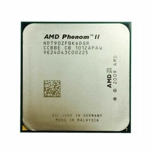 AMD Phenom II X6-1090T AM3 Six Core CPU Processor BE 3.2GHz Socket