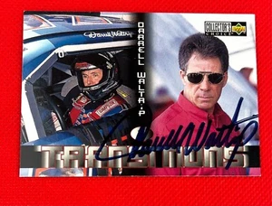 Carta autografa Darrell Waltrip 1996 Upper Deck da collezione a scelta 151 - Foto 1 di 2
