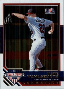 2017 USA Baseball Stars/Stripes Longevity Parallel #67 Nate Wohlgemuth