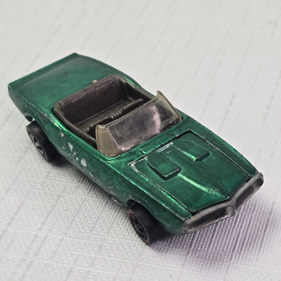 Hot Wheels Redline Custom Firebird Green 1968 Sweet 16 Hecho en Estados Unidos Foto 1 de 4