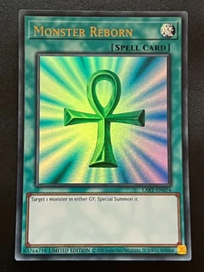 Monster Reborn LART-EN074 Ultra Rare Near Mint Yugioh - Foto 1 di 2