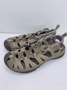 Sandalias deportivas Keen para mujer talla 8 púrpura tostado impermeables de encaje elástico usadas en excelente estado - Imagen 1 de 13