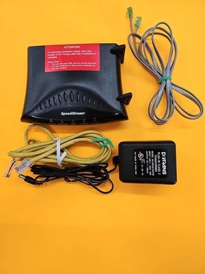 Speedstream 5100 Ethernet ADSL Wired Modem - Ethernet Cable and Adaptor - Image 1 of 4