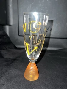 1 Vintage Veuve Cliquot Ponsardin Alphabet Sekt geriffelte Gläser selten - Bild 1 von 3