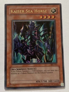 Kaiser Sea Horse SKE-015 Unlimited Ultra Rare Starter Deck: Kaiba Evolution LP - Picture 1 of 6
