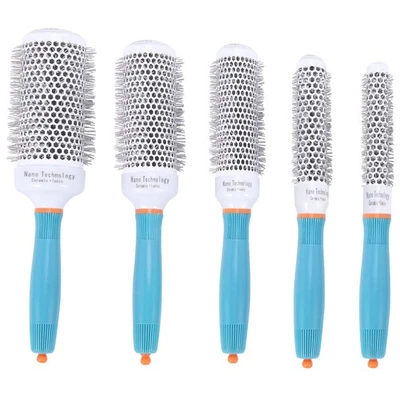 Roller Comb Professional 5 Size Hair Brush High Temperature Resistant Round 4730 - Image 1 of 4