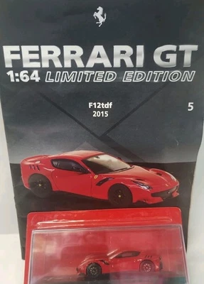 FERRARI F12tdf 2015 Limited Edition Scala 1:64   Rosso Ferrari GT da Collezione  - Immagine 1 di 2