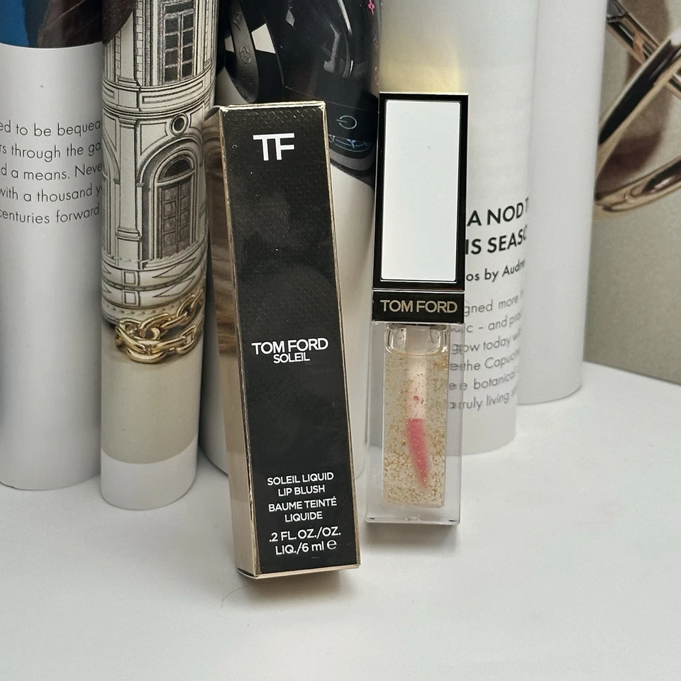 Tom Ford Soleil Liquid Lip Blush, Full Size 0.2 oz /6mL, Limited Edition, New - Image 1 of 3