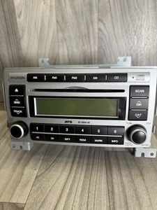 2007 2008 HYUNDAI SANTA FE Radio Satellite AM FM CD 961000W001 Stock Radio, MP3 - Bild 1 von 24