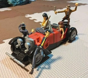 5 Figure LUPIN III THE 3rd THIRD MERCEDES SSK FUJIKO JIGEN Diorama Full Set - Foto 1 di 4