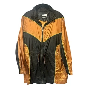 Urban Outfitters Jacket Windbreaker Lightweight Anorak Color Block zip large - Picture 1 of 5