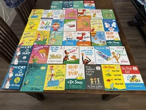 Dr. Seuss Beginner Readers Series Children's Educational Books Lot of 39 - Foto 1 di 7