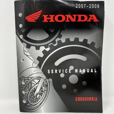OEM HONDA CBR600RR/A (ABS) SERVICE MANUAL BOOK Motorcycle 2007 2008 2009 61MFJ02 - Image 1 of 4