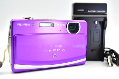 ⏯️[Near Mint] Fujifilm FinePix Z90 14MP 5x Zoom Digitalkamera Lila aus Japan - Bild 1 von 4