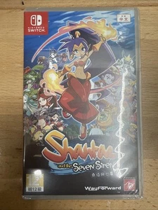 Shantae and the Seven Sirens Nintendo Switch Game Playasia Version NEW SEALED - Picture 1 of 2