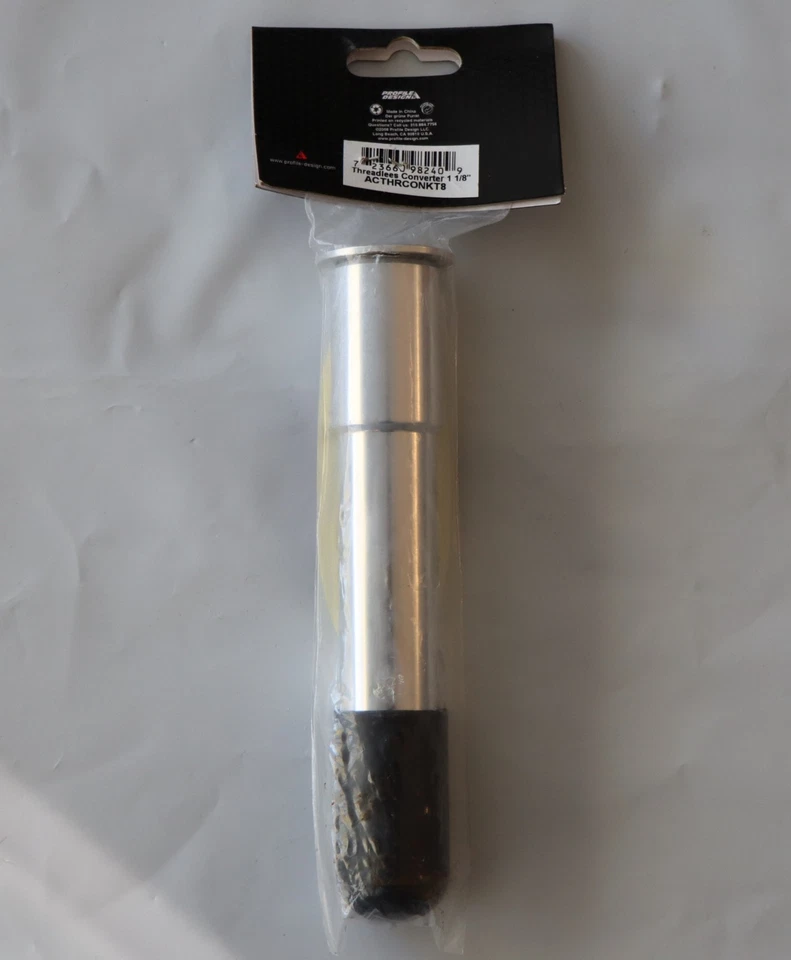 Profile Design Threaded Fork to Threadless Stem Converter (1-1/8" to 1-1/8") - Image 1 of 3