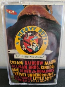 HEAVY DUTY Various Artists 1991 CASSETTE TAPE COMPILATION JAGGED EDGE SARAYA - Picture 1 of 3