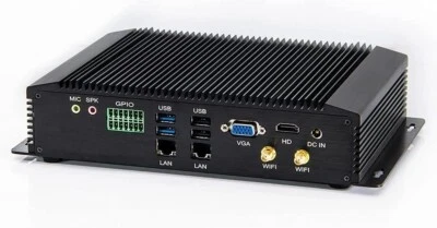 I27 Industrial Mini PC i5 8250U 250GB SSD DDR4 RAM M.2 2 Gigabit LAN  - Image 1 of 4
