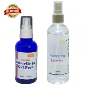 Salicylic 30 Gel Peel (30ml) For Acne Scars and Blemishes & Open Clogged Pores - Picture 1 of 3