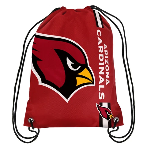 Arizona Cardinals NFL Big Logo Drawstring Backpack Backsack Bag Cover